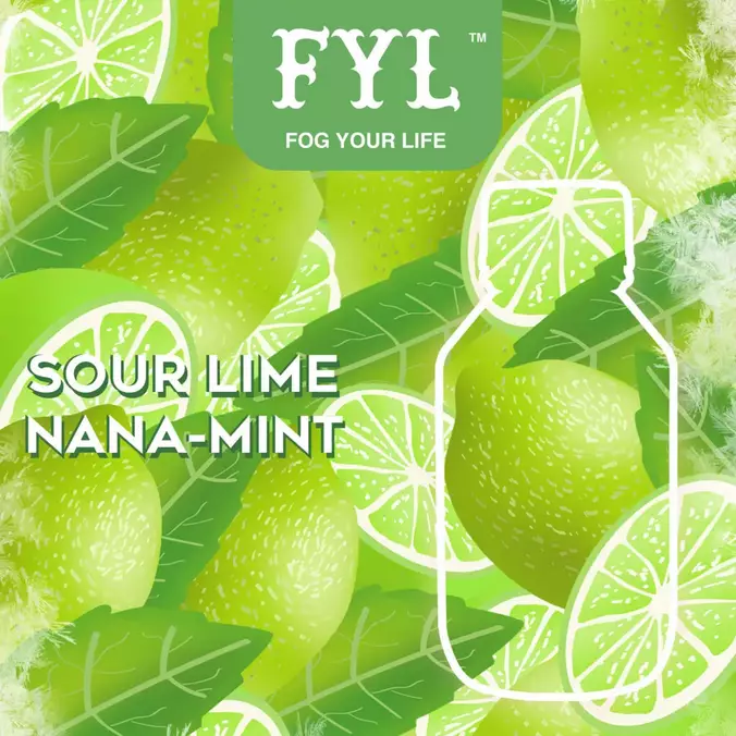 Sour Lime Nana Mint  | FOG YOUR LIFE